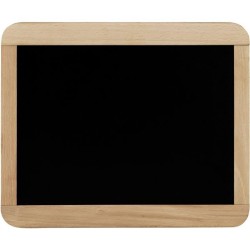 Ardoise d'écolier en bois - JEUJURA - Double face magnétique : craie