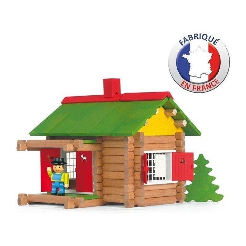 Jeujura - Mon Chalet en Bois 100 pieces