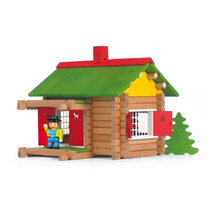 Jeujura - Mon Chalet en Bois 100 pieces