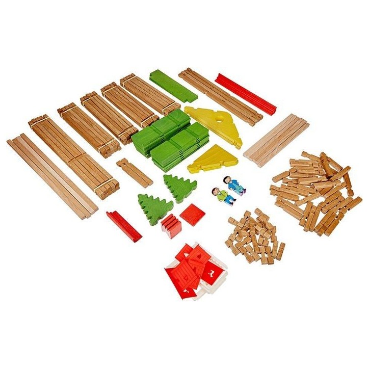Jeujura - Construction en bois - Mon Chalet en Bois 175 pieces Jeujura - Construction en bois - Mon Chalet en Bois 175 pieces