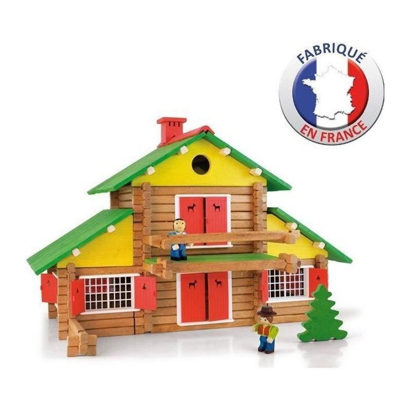 JEUJURA - Mon Chalet en Bois 240 pieces JEUJURA - Mon Chalet en Bois 240 pieces