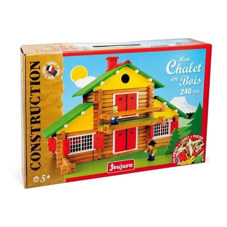 JEUJURA - Mon Chalet en Bois 240 pieces