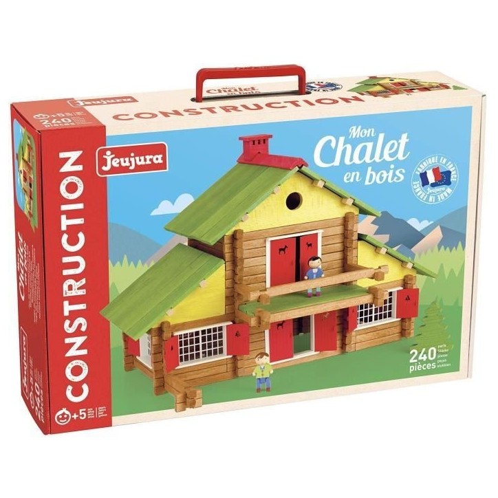 JEUJURA - Mon Chalet en Bois 240 pieces