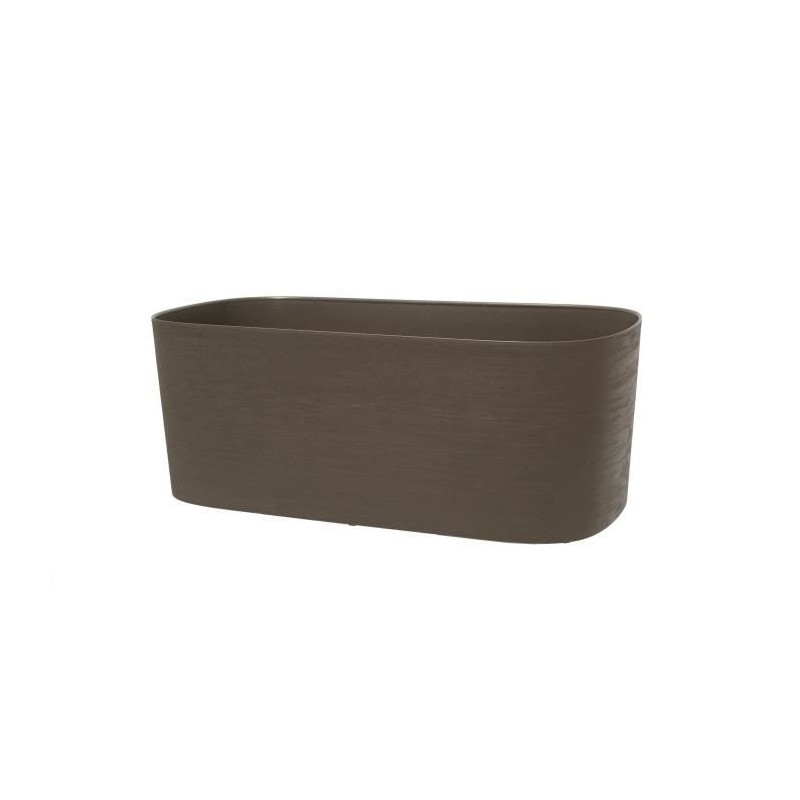 Jardiniere avec réserve d'eau - GARDEN ID Respect - Taupe 50 x 17 cm Jardiniere avec réserve d'eau - GARDEN ID Respect - Taupe 50 x 17 cm