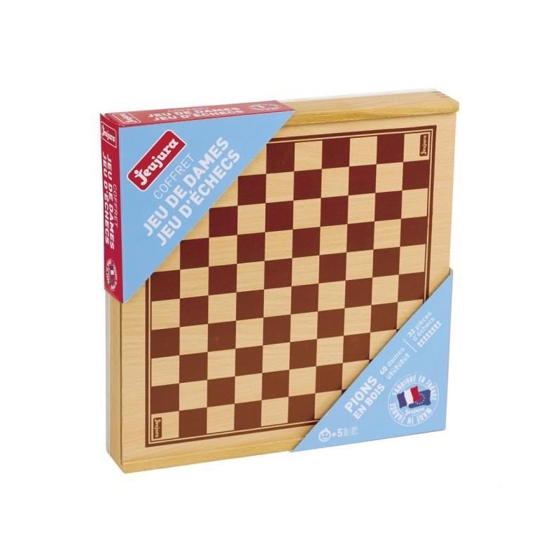Coffret Jeux de Dames et Echecs Coffret Jeux de Dames et Echecs