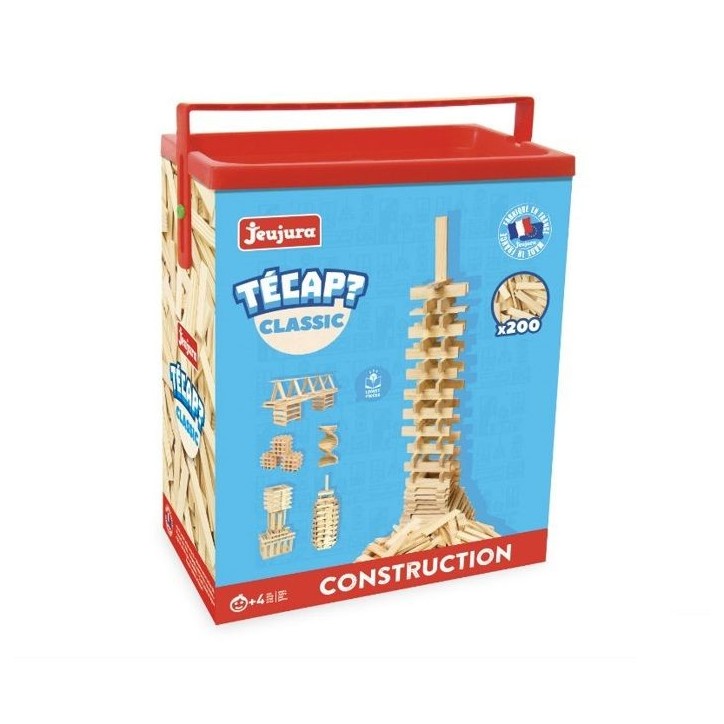 JEUJURA - TECAP Classic 200 planchettes en bois