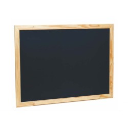 Tableau Noir en Bois - JEUJURA - Grand - 88cm x 66cm - Mixte - A parti