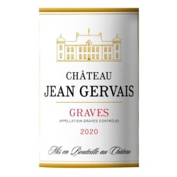 Château Jean Gervais 2020 Graves - Vin rouge de Bordeaux