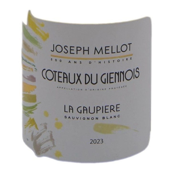 Maison Joseph Mellot Cuvée La Gaupiere 2023 Coteaux du Giennois - Vin blanc de Loire 2023