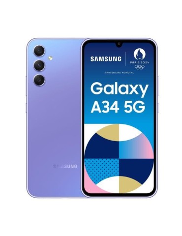 SAMSUNG Galaxy A34 5G Lavande 128 Go