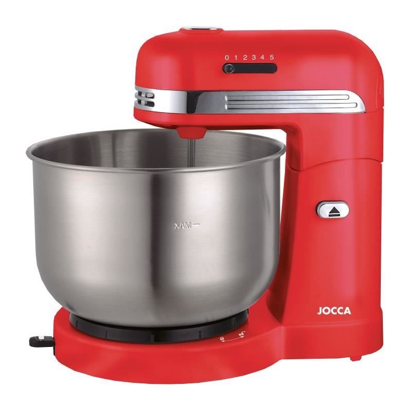 Robot pétrin - JOCCA - Bol en acier inoxydable 3,5 L - 5 vitesses - R