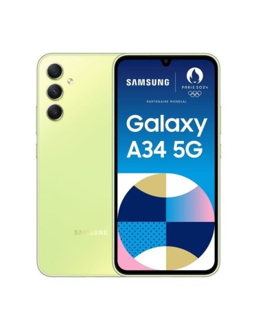 SAMSUNG Galaxy A34 5G Lime 128 Go
