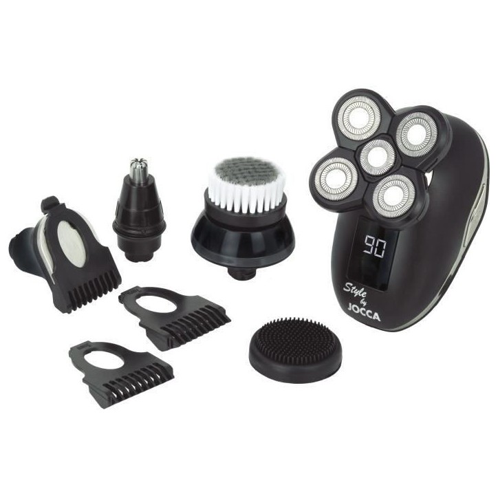 Kit rasage et soin visage - JOCCA - 1602 - Batterie lithium-polymere 600 mAh - 3,7 V - Autonomie 1h Kit rasage et soin visage - JOCCA - 1602 - Batterie lithium-polymere 600 mAh - 3,7 V - Autonomie 1h