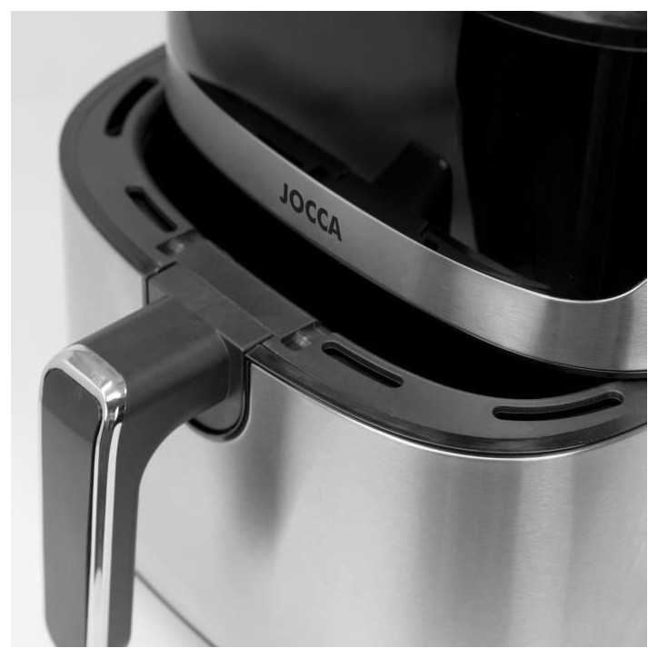 Friteuse sans huile - JOCCA - 2192 - 6,5L - 1600 W - 28 x 37 x 31,5 cm - Inox Friteuse sans huile - JOCCA - 2192 - 6,5L - 1600 W - 28 x 37 x 31,5 cm - Inox