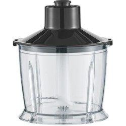 Mixeur plongeant - JOCCA - Avec accessoires - 1200 W - Noir et gris