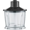 Mixeur plongeant - JOCCA - Avec accessoires - 1200 W - Noir et gris