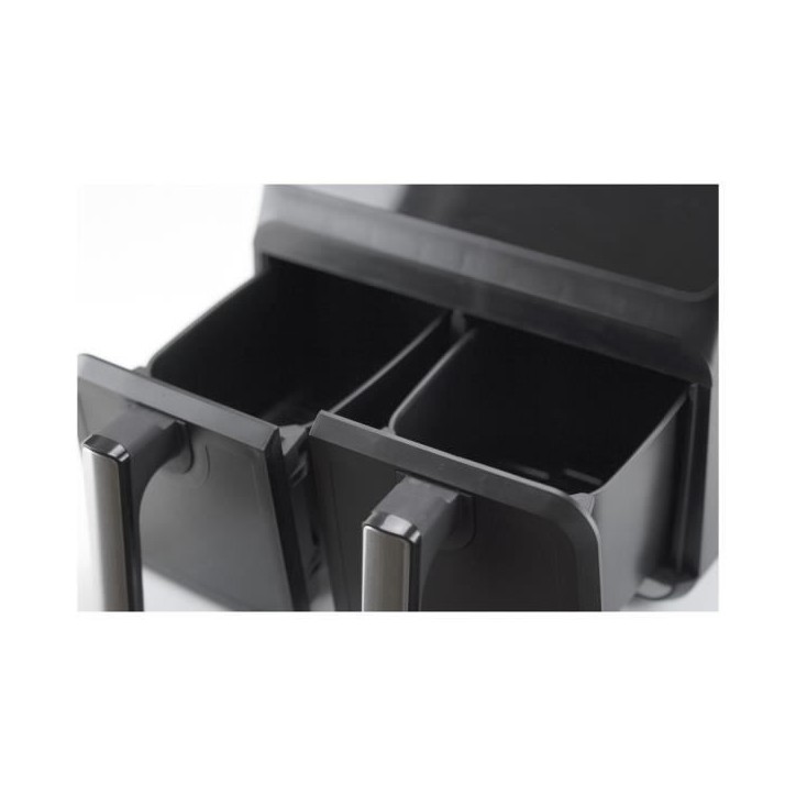 Friteuse Sans Huile Double - JOCCA - 2097 - 4L + 4L - 38,5x39,5x31,5 cm Friteuse Sans Huile Double - JOCCA - 2097 - 4L + 4L - 38,5x39,5x31,5 cm