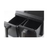 Friteuse Sans Huile Double - JOCCA - 2097 - 4L + 4L - 38,5x39,5x31,5 c
