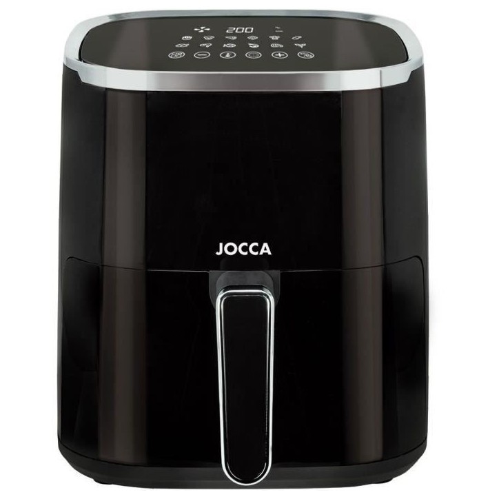 Friteuse sans huile JOCCA - 2196 - 5L - 1450 W - 28 x 26 x 35 cm - Noir