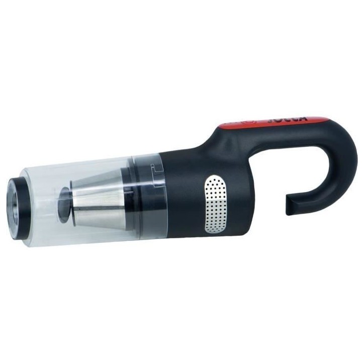 Aspirateur auto rechargeable - JOCCA - Sans fil - 7500 Pa - 18 min - 0,5 L - Noir / Rouge Aspirateur auto rechargeable - JOCCA - Sans fil - 7500 Pa - 18 min - 0,5 L - Noir / Rouge