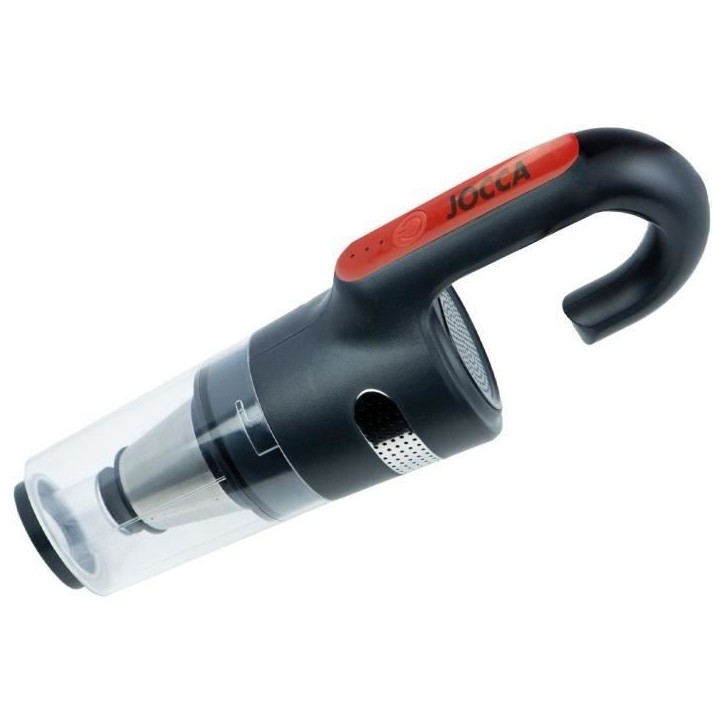 Aspirateur auto rechargeable - JOCCA - Sans fil - 7500 Pa - 18 min - 0,5 L - Noir / Rouge Aspirateur auto rechargeable - JOCCA - Sans fil - 7500 Pa - 18 min - 0,5 L - Noir / Rouge