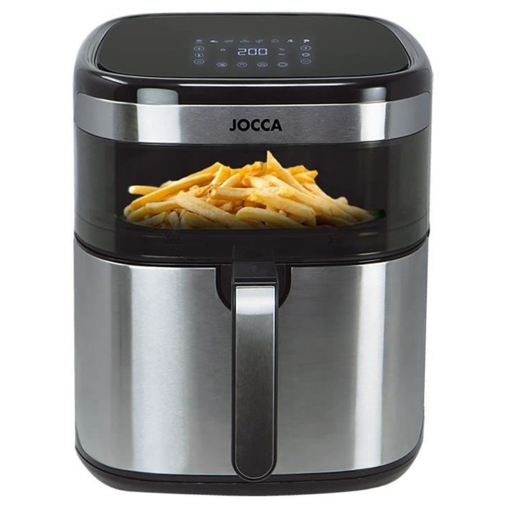 Friteuse a air chaud - JOCCA - 2385 - 10L - Avec Hublot - 30,5x43,5x36,4 cm Friteuse a air chaud - JOCCA - 2385 - 10L - Avec Hublot - 30,5x43,5x36,4 cm