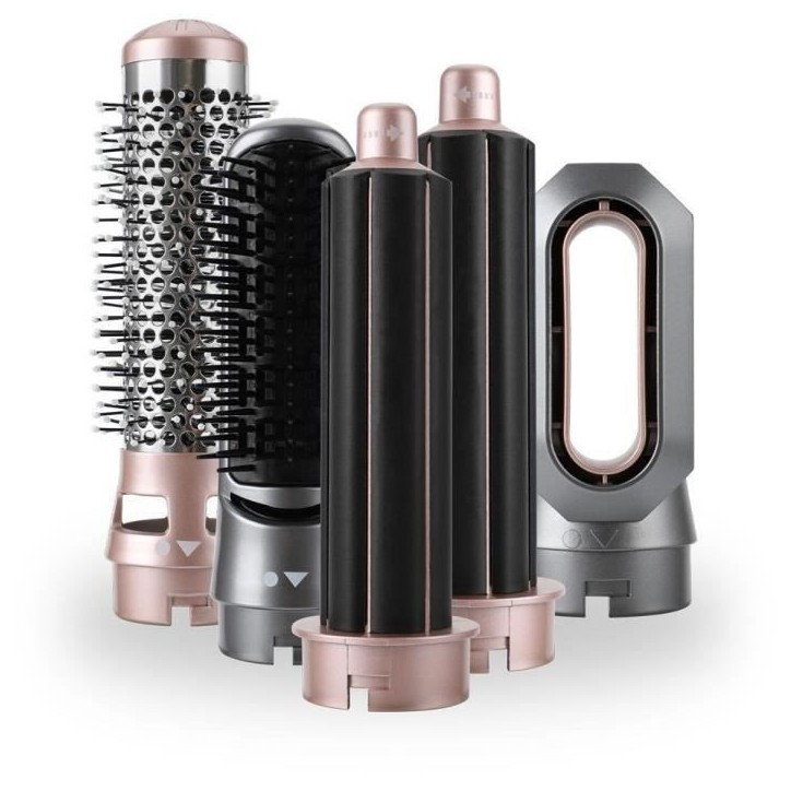 Styler a air - JOCCA - 2412 - 3 températures - 5 tetes interchangeable - 800/1000 W Styler a air - JOCCA - 2412 - 3 températures - 5 tetes interchangeable - 800/1000 W