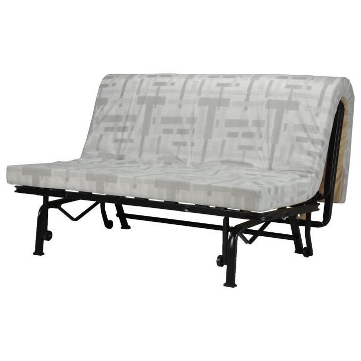 Banquette BZ - Tissu Noir - L143 x P97 x H89 cm - Joe Banquette BZ - Tissu Noir - L143 x P97 x H89 cm - Joe