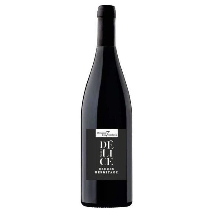 Domaine des 7 Chemins Cuvée Délice Crozes Hermitage - Vin rouge 2020