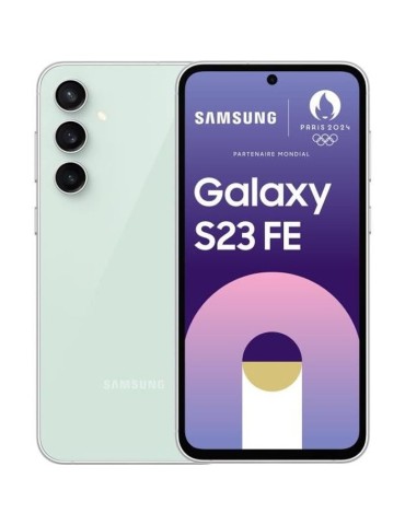 SAMSUNG Galaxy S23 FE Smartphone 128Go Vert d'eau