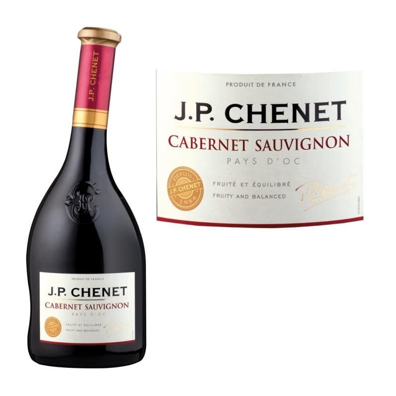 JP Chenet Cabernet Sauvignon - Vin rouge du Languedoc-Roussillon