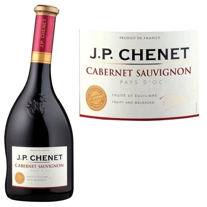 JP Chenet Cabernet Sauvignon - Vin rouge du Languedoc-Roussillon
