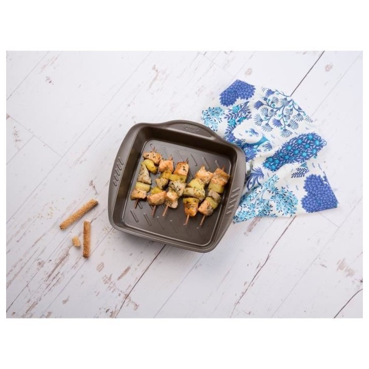 Plat a four - PYREX - 1452050 - Carré - En acier - 24x24cm Plat a four - PYREX - 1452050 - Carré - En acier - 24x24cm