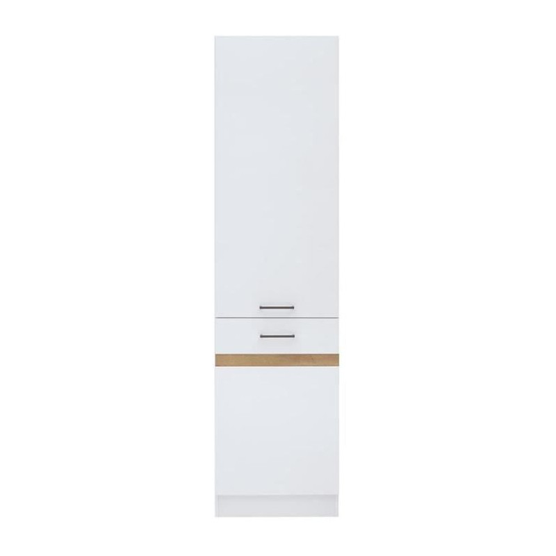 JUNONA Colonne de cuisine 2 Portes ouverture gauche - L 50 x H 196 x P JUNONA Colonne de cuisine 2 Portes ouverture gauche - L 50 x H 196 x P