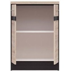 JUNONA Meuble bas de cuisine 60 cm - 2 Portes - Plan de travail - Chen