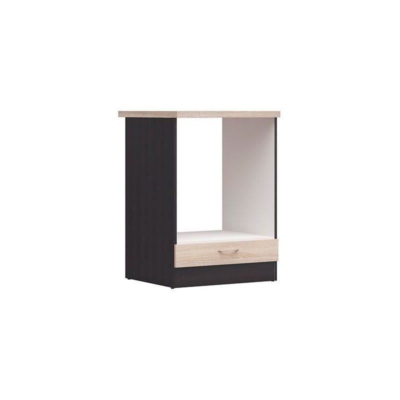 JUNONA Meuble bas four 60 cm - Plan de travail - Chene sonoma JUNONA Meuble bas four 60 cm - Plan de travail - Chene sonoma
