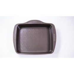 Plat a four - PYREX - 1452053 - Rectangulaire - En acier - 35 x 27 cm