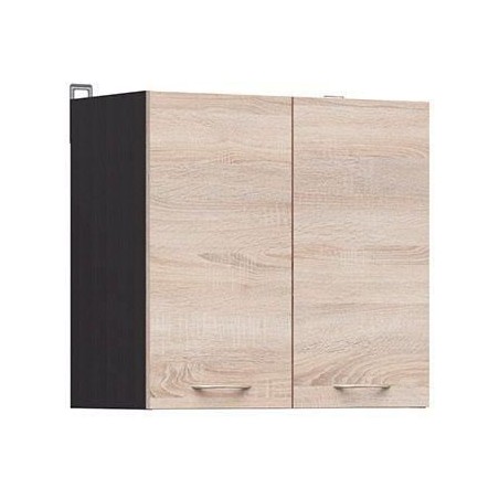 JUNONA Meuble haut 60 cm - 2 Portes - Chene sonoma