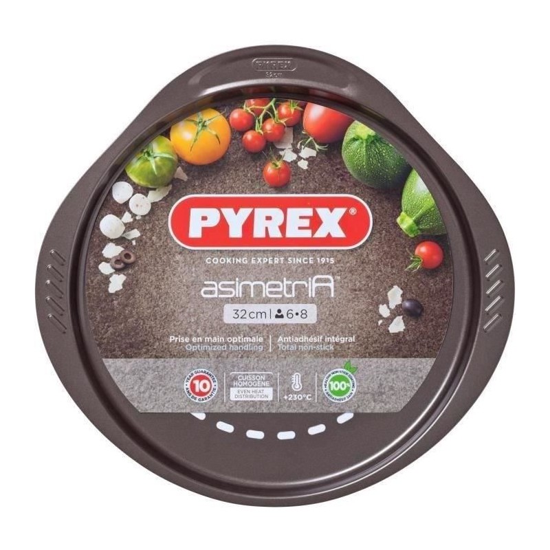 Plat a pizza - PYREX - 1452055 - En métal perforé - 32 cm Plat a pizza - PYREX - 1452055 - En métal perforé - 32 cm