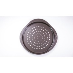 Plat a pizza - PYREX - 1452055 - En métal perforé - 32 cm