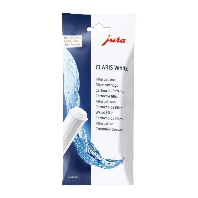 Filtre a eau JURA Cartouche Claris White Filtre a eau JURA Cartouche Claris White