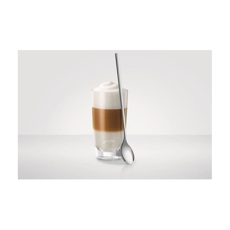 Set de 6 cuilleres a latte JURA Macchiato - Acier inoxydable Set de 6 cuilleres a latte JURA Macchiato - Acier inoxydable