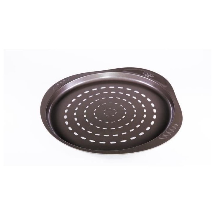 Plat a pizza - PYREX - 1452055 - En métal perforé - 32 cm