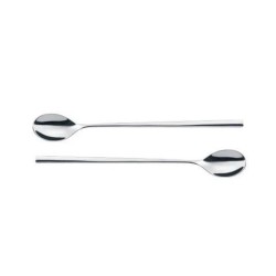 Set de 6 cuilleres a latte JURA Macchiato - Acier inoxydable