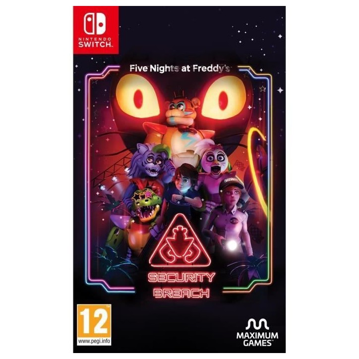 Five Nights at Freddy's Security Breach - Jeu Nintendo Switch - Action - Steel Wool Studios - Cartouche Five Nights at Freddy's Security Breach - Jeu Nintendo Switch - Action - Steel Wool Studios - Cartouche