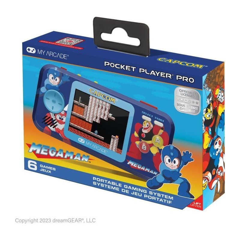 Console de jeu Pocket Player PRO - Megaman - Jeu rétrogaming - Ecran Console de jeu Pocket Player PRO - Megaman - Jeu rétrogaming - Ecran