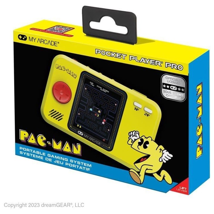 Console rétro - Atari - Pocket Player PRO Pac-Man - Ecran 7cm Haute Résolution - Jeu d'arcade Console rétro - Atari - Pocket Player PRO Pac-Man - Ecran 7cm Haute Résolution - Jeu d'arcade