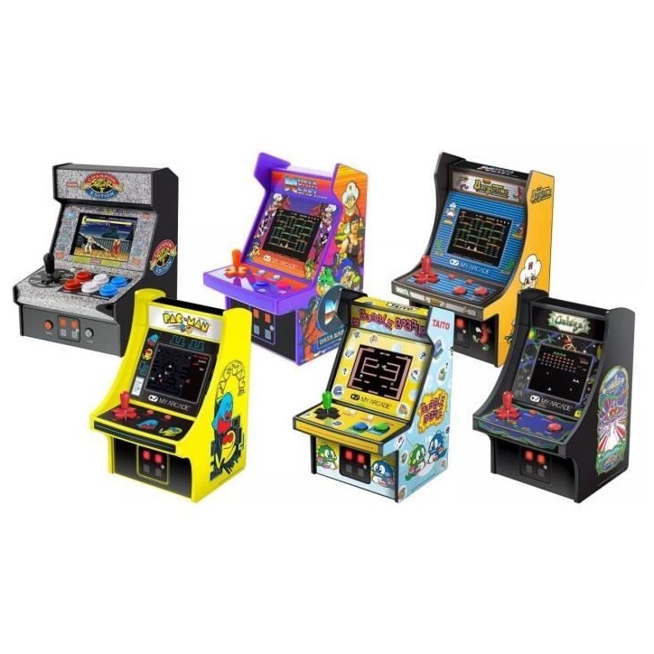 Console Rétrogaming - My Arcade - Micro Player PRO Pac-Man - Ecran 7cm Haute Résolution Console Rétrogaming - My Arcade - Micro Player PRO Pac-Man - Ecran 7cm Haute Résolution
