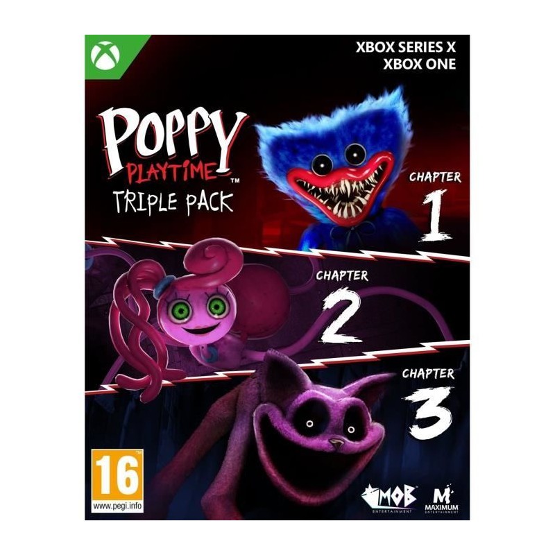 Poppy Playtime Triple - Jeu Pack Xbox Series X Poppy Playtime Triple - Jeu Pack Xbox Series X