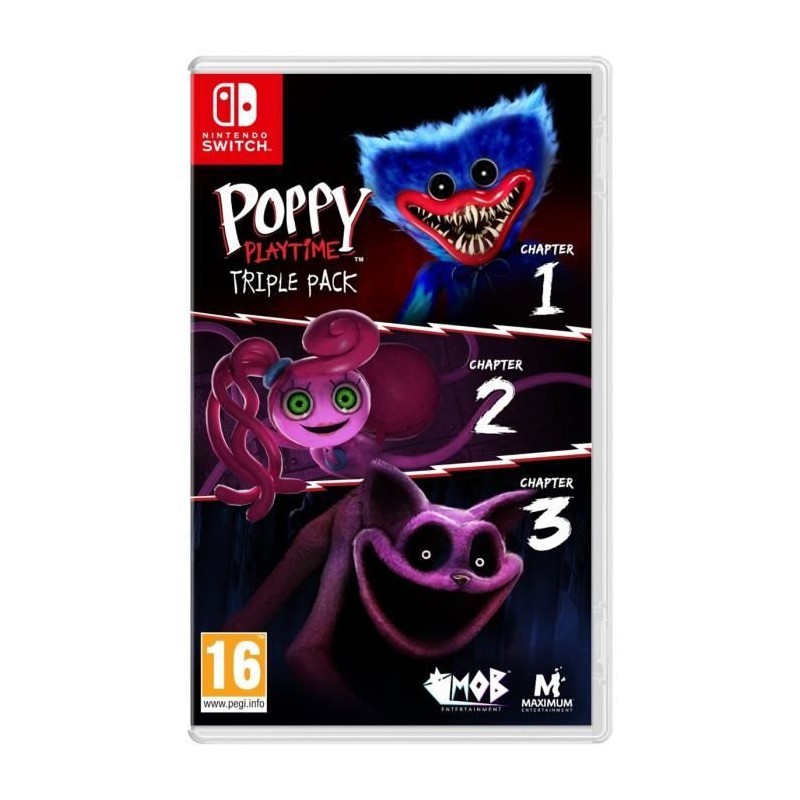 Poppy Playtime Triple - Pack Nintendo - Jeu Nintendo Switch
